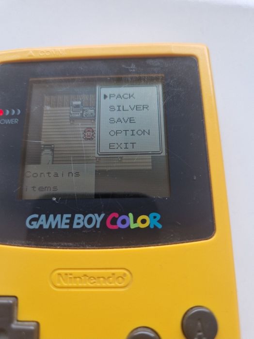 Pokemon Silver na Nintendo Gameboy