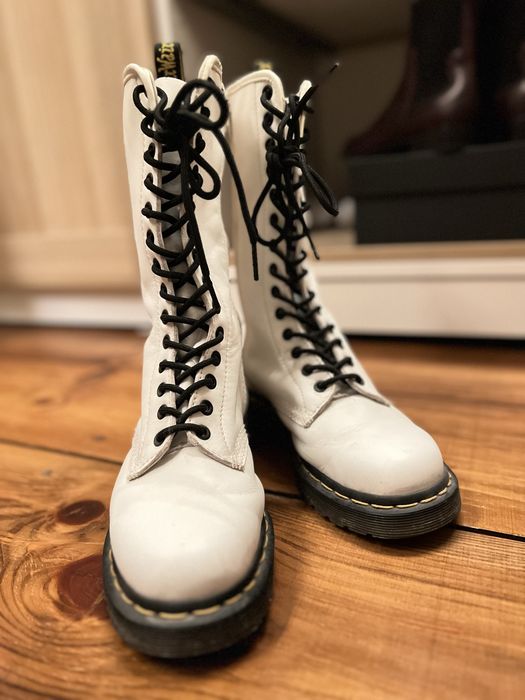 Buty wysokie Martens  14 dziurek.