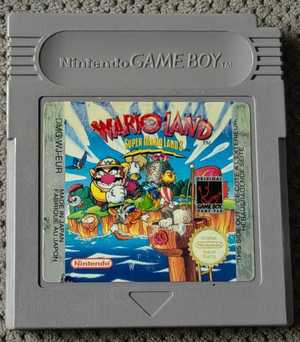 Wario Land - Super Mario Land 3 na Nintendo Game Boy /Color/GBA SP! =)