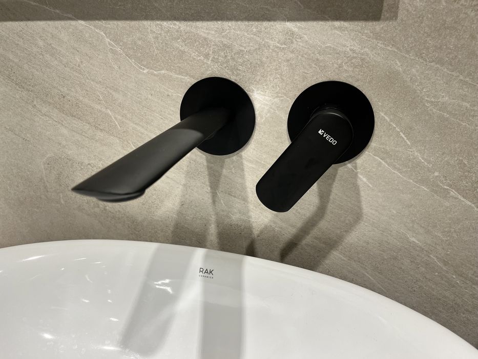 Bateria umywalkowa ścienna VBA5012/CZ Vedo