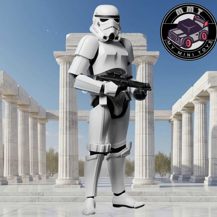 Figura Star Wars Stormtrooper Blokeers Champion Class para montar