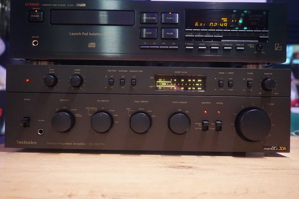 Wzmacniacz stereo Technics SU-8077K wysoki model