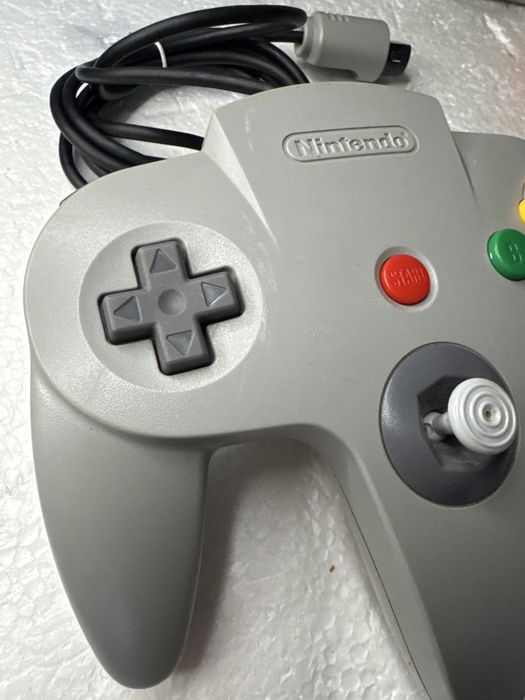 Kontroler pad do Nintendo 64 N64 - oryginalny NUS-005 - szary
