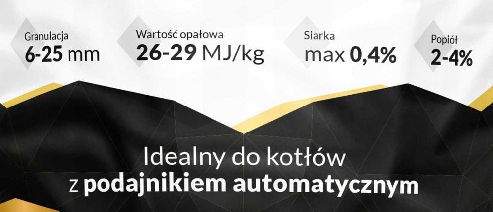 Ekogroszek - DIAMENT 25 kg