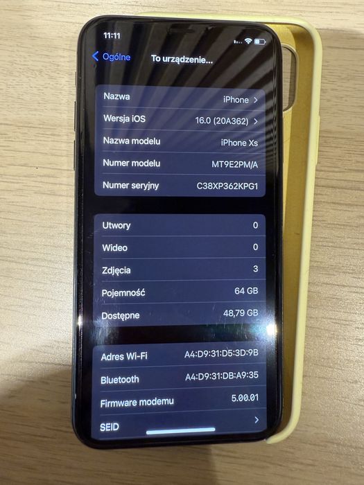 Iphone XS 64 GB Apple