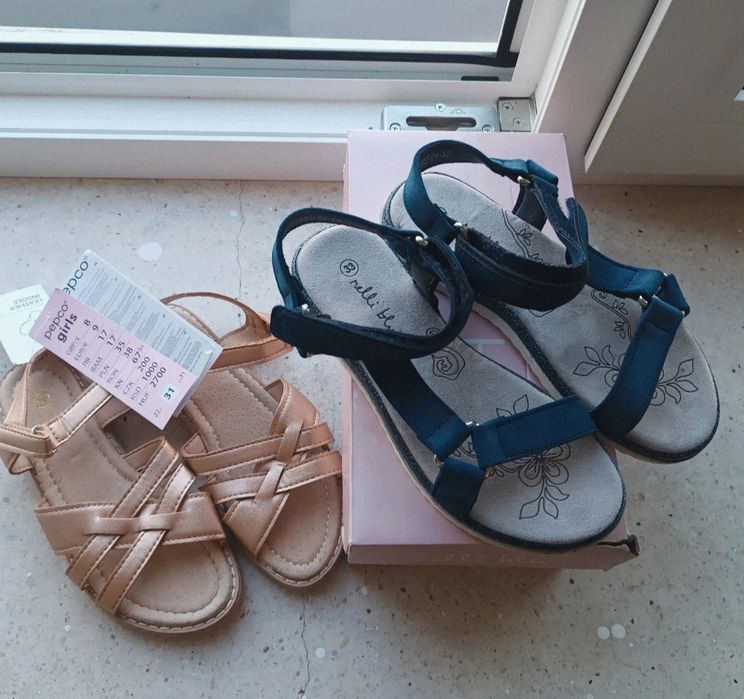 Sandały Nelly blu Pepco wkładka 20cm