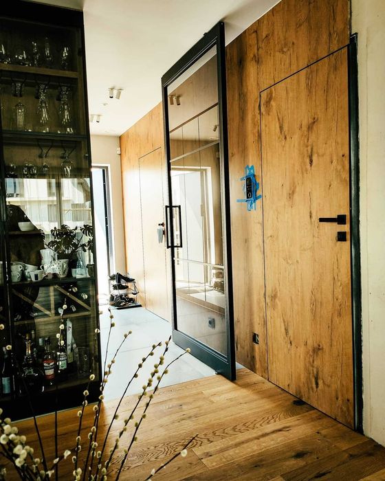 Drzwi loftowe industrialne ścianki loft