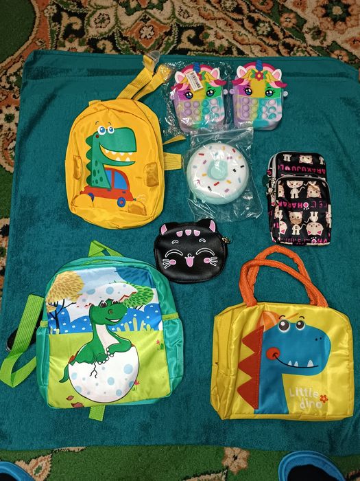 Детские рюкзаки сумочки термосумка