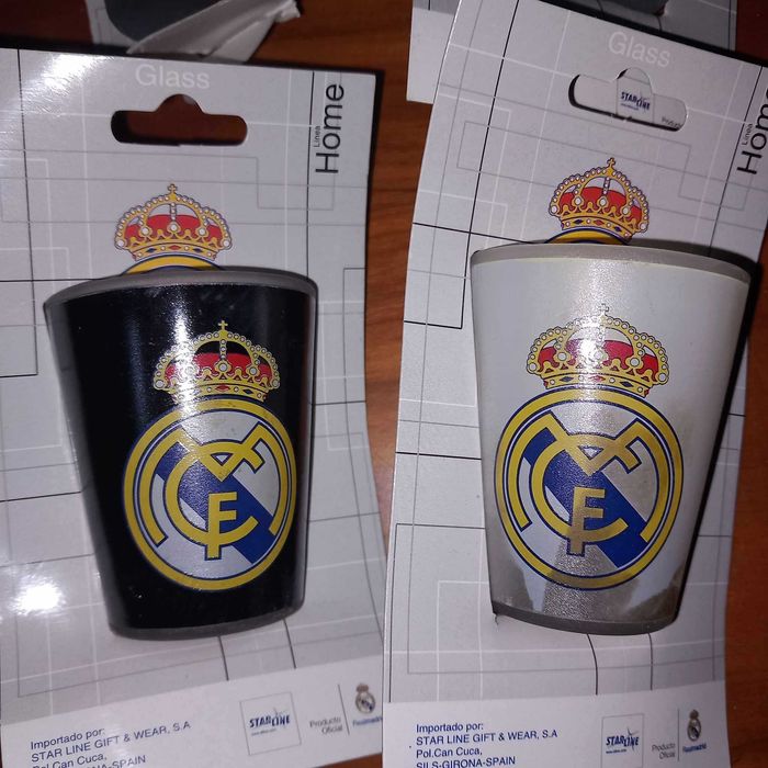 Real Madrid Mini Copos NOVOS