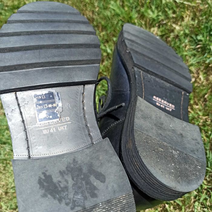 Reserved cтильні ботинки сапоги шкіряні бутси