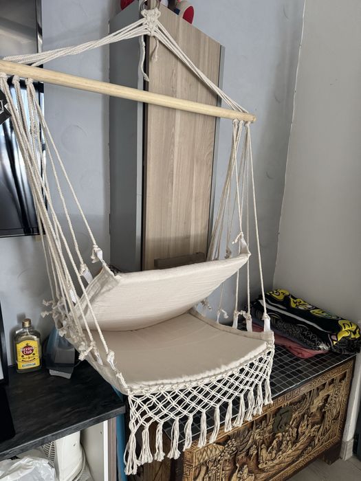 Cama de rede e baloico novos