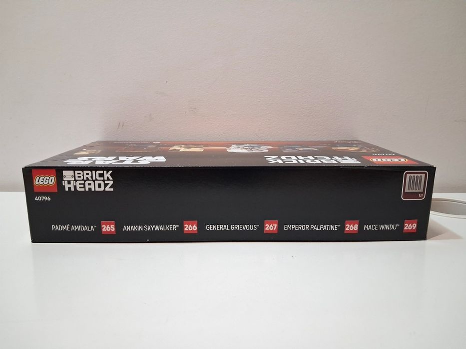 ENVIO GRATIS-LEGO 40796 Revenge of the Sith Heroes & Villains (BrickHeadz)