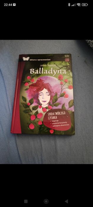 ksiazka ,,balladyna"