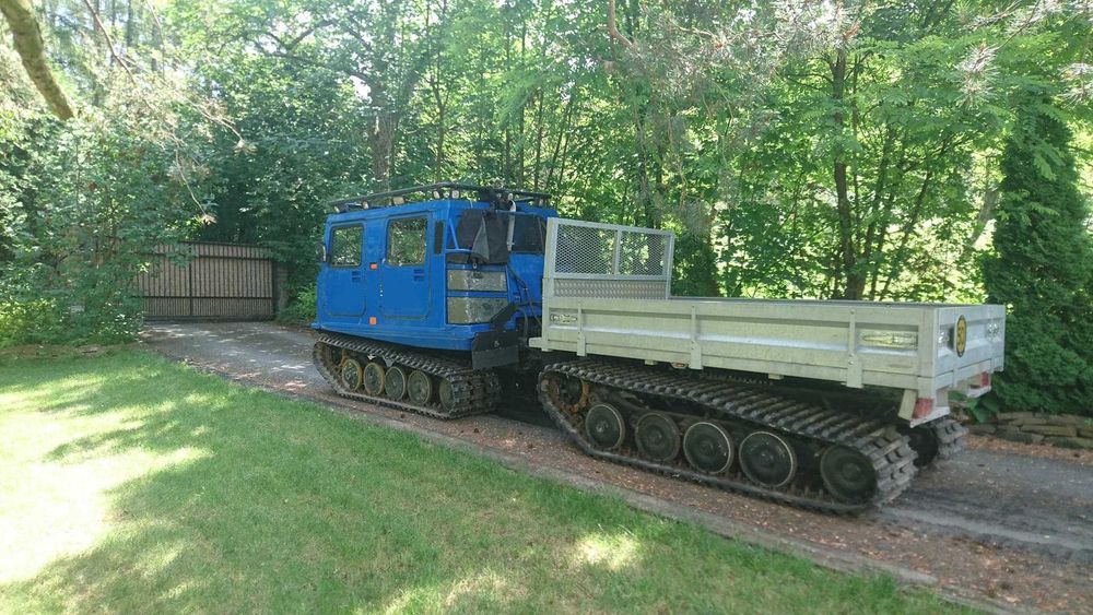 Gokart Ratrak Wozidlo Hagglund BV206 amfibia mulczer unimog