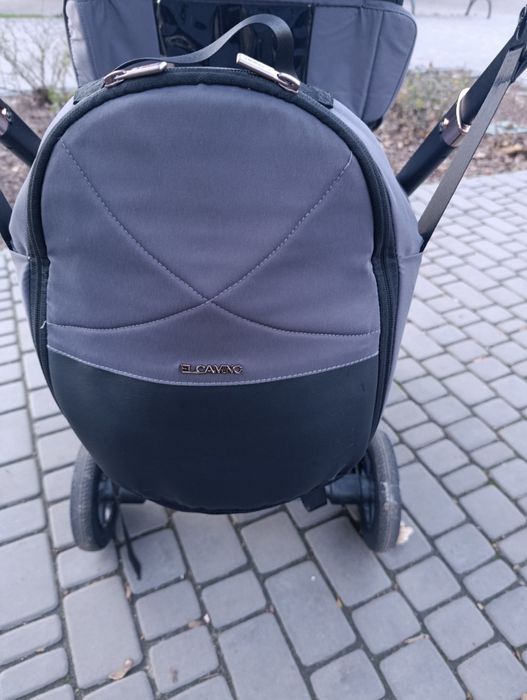 Продам універсальний візочок 2в1 El Camino COIL ME 1190 Asphalt Gray
