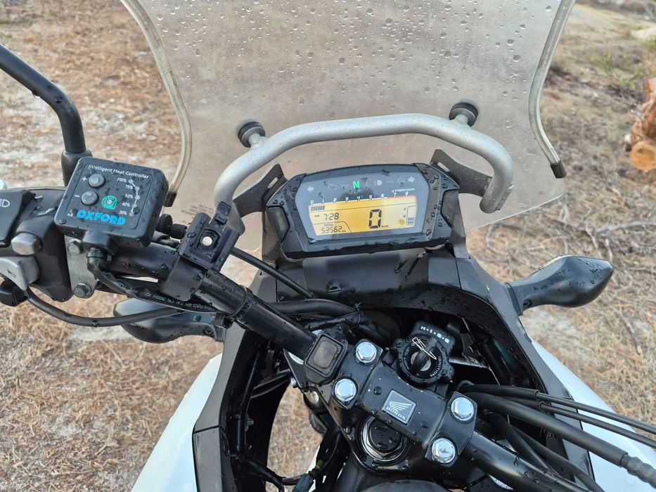 Honda Nc700X, pequeno dano