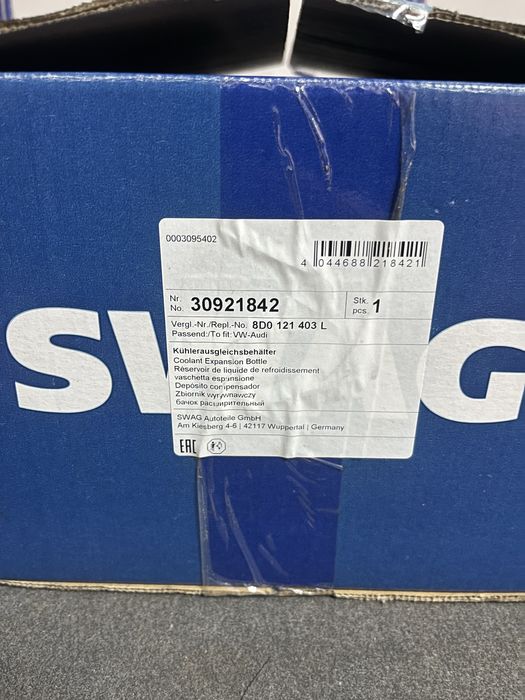 Vaso de agua Audi Vw NOVO