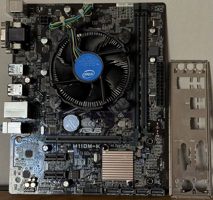 Комплект ASUS H110M-K + Intel Core i3 7100 ГАРАНТІЯ!