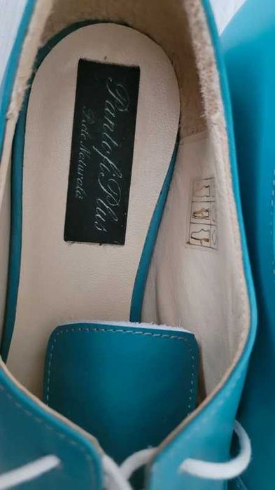 Buty zielone czółenka