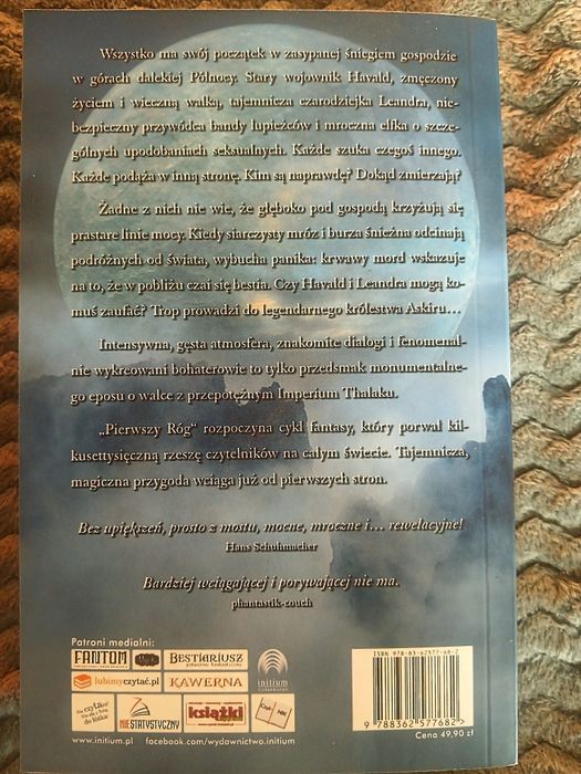 Pierwszy Róg: Tajemnica Askiru - Tom I Richard Schwartz