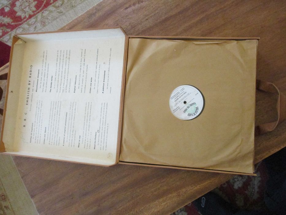 Curso Ingles para Grafonolas e gramofones - 12 Discos