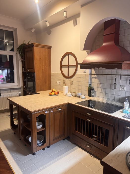 Kuchnia drewniana z płytą