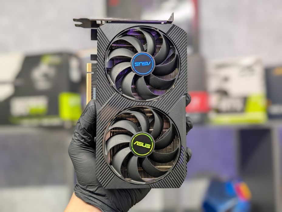 Відеокарта ASUS DUAL MINI RTX 3060Ti 8GB (GDDR6) Гарантія