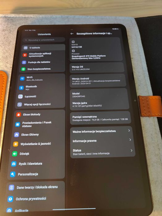 Xiaomi Pad 6 bardzo dobry stan
