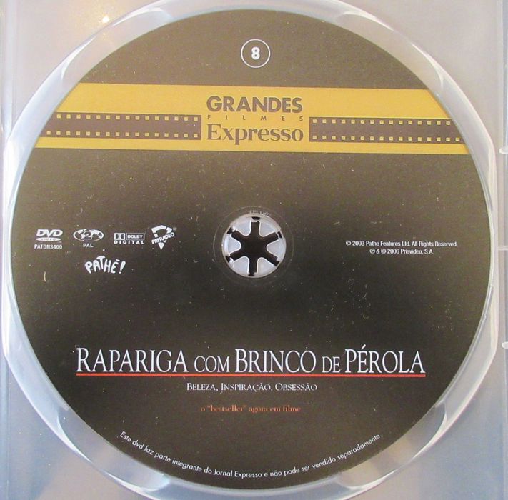 Rapariga Com Brinco de Pérola - DVD (Ref. 20)