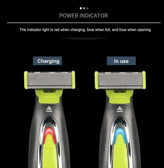 Trymer do brody włosów golarka elektryczna na mokro i sucho bezprzewod