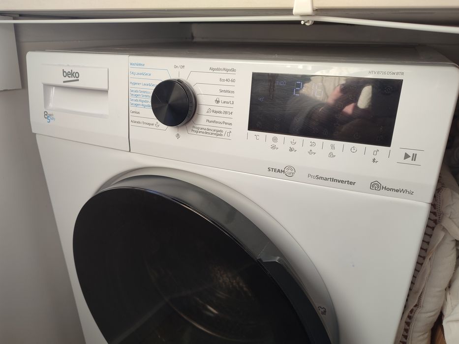 Máquina Beko Lavar e Secar 8/5 kg