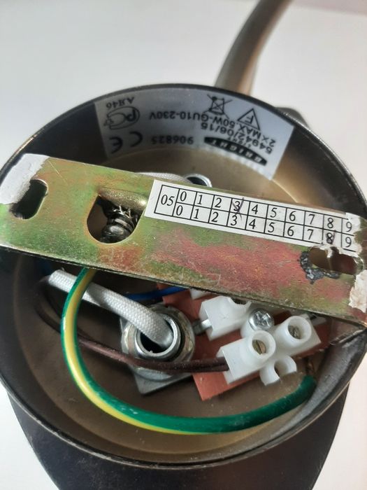 Lampa podsufitowa miedziana