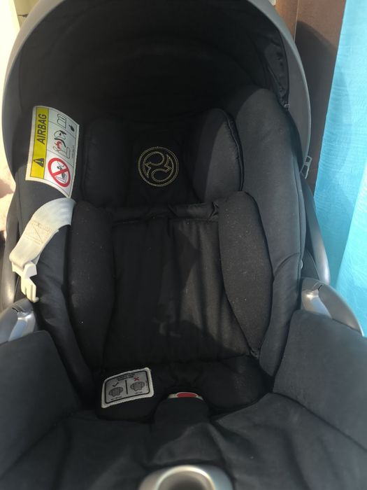 Carinho Quinny ovo Cybex carinho 2 em 1 e espreguicadeira  e marsúpio