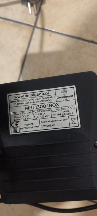 Pompa hydrofor Omnigena