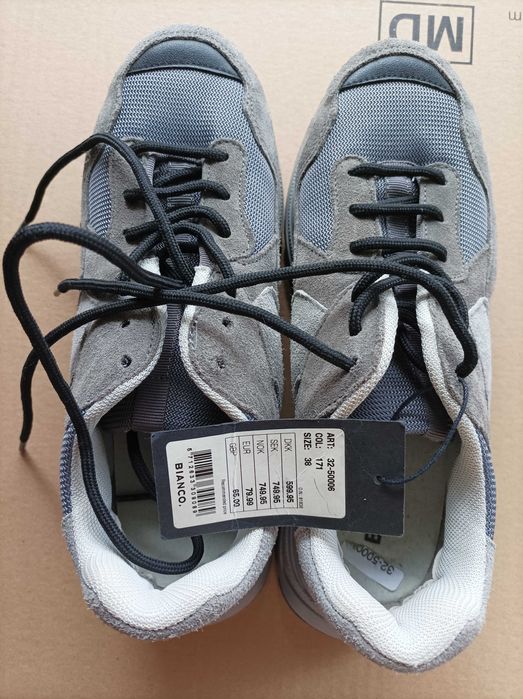 Buty skórzane rozmiar 37 Bianco