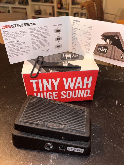 Dunlop Cry Baby mini wah CBM95 pedal