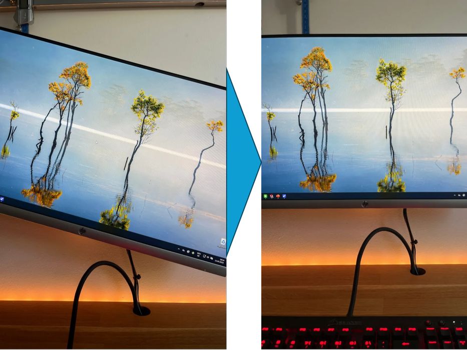 Suporte de Parede Ajustável Compativel para Monitor HP