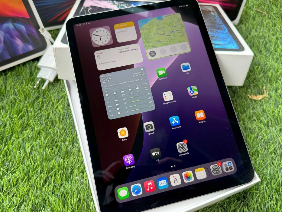 iPad Air 4 256GB WIFI Space Grey Szary Bat96% Gwarancja Pencil FV