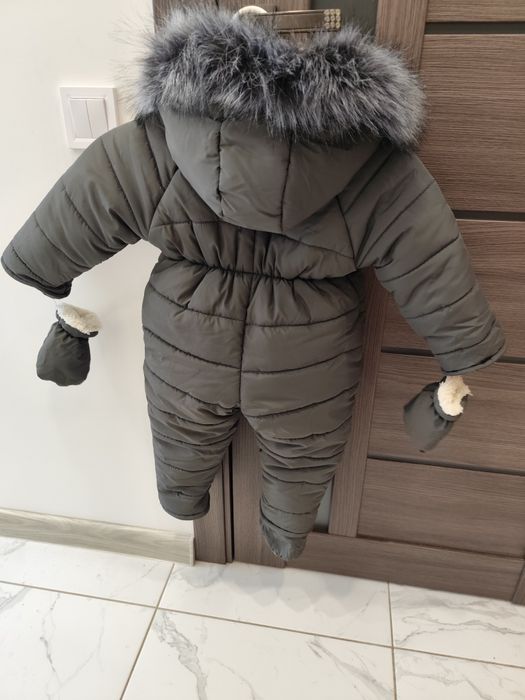 Дитячий зимовий комбінезон Vestes 80-86 см з опушкою