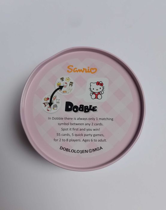 Gra Dobble Spot It - Sanrio: Kuromi, Hello Kitty, My Melody