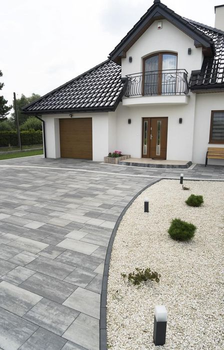 Тротуарна  плитка, бруківка, встановлення