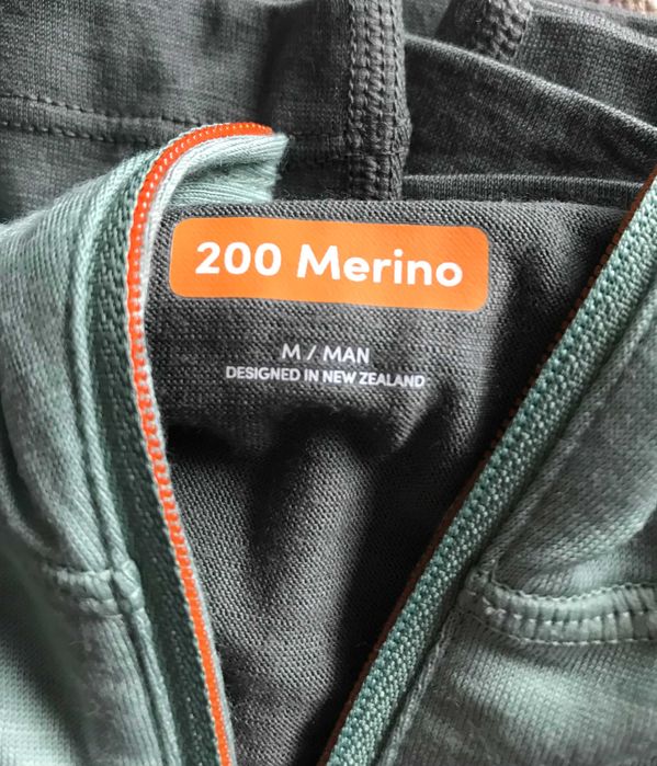 Icebreaker Sonebula LS Half Zip Hoodie wełna merino meska L