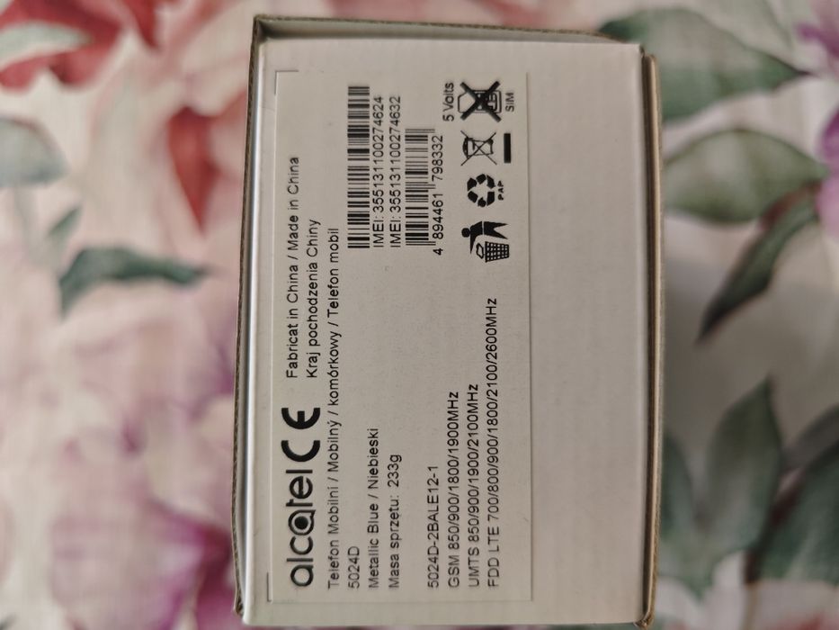 Alcatel 1s | 32GB | Metallic Blue | Tania i solidna propozycja!