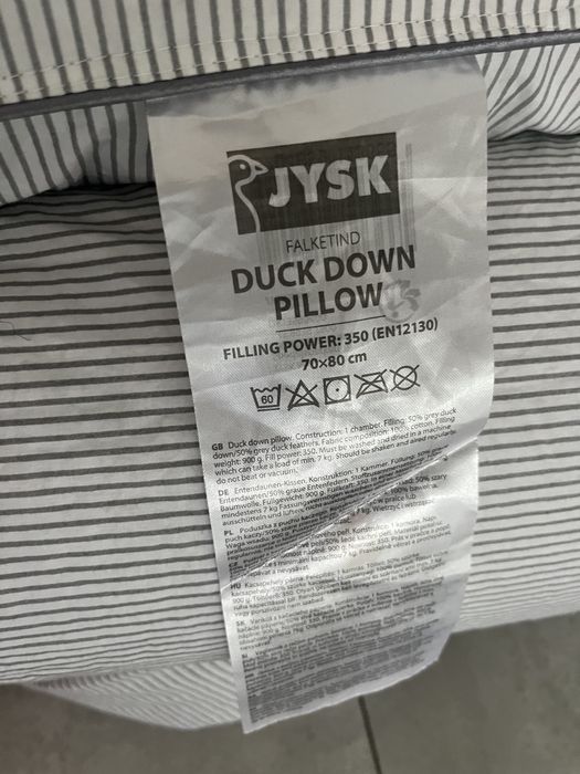 Koldra poduszki puch kaczy FALKETIND PLUS Jysk