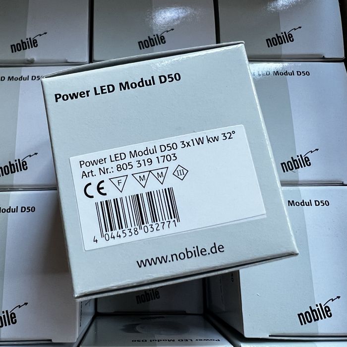 LED moduł Nobile Power LED Modul D50 3x1W zimna biel MR16