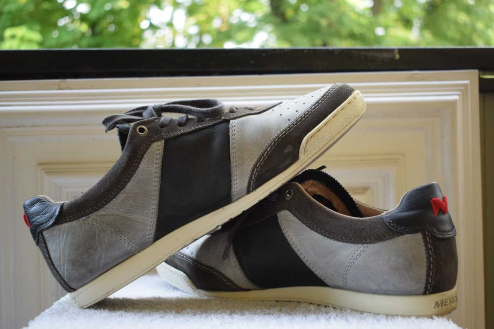 кожаные кроссовки мокасины сникеры Eddy Merckx р. 44 29 см