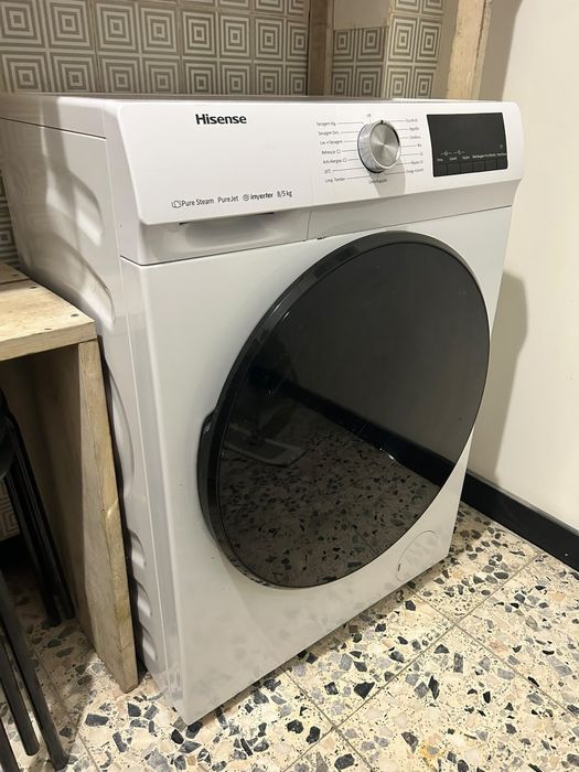 Maquina lava e seca hisense