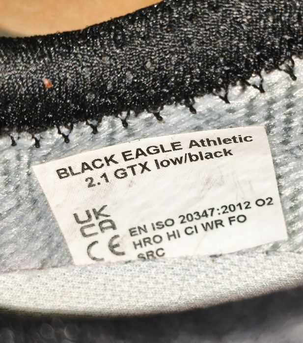 Чоловічі тактичні кросівки HAIX Black Eagle Athletic 2.1 T Low Gore tex. 27см 42р.