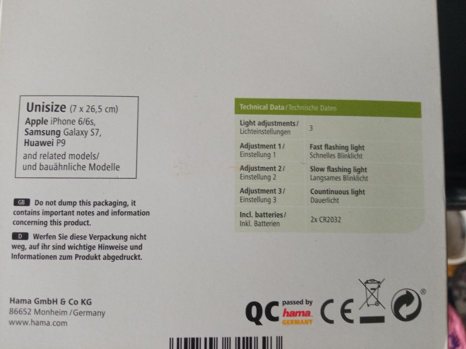 Bolsa de Cintura Desportiva, Hama + Bastão Selfie Bluetooth Extensível