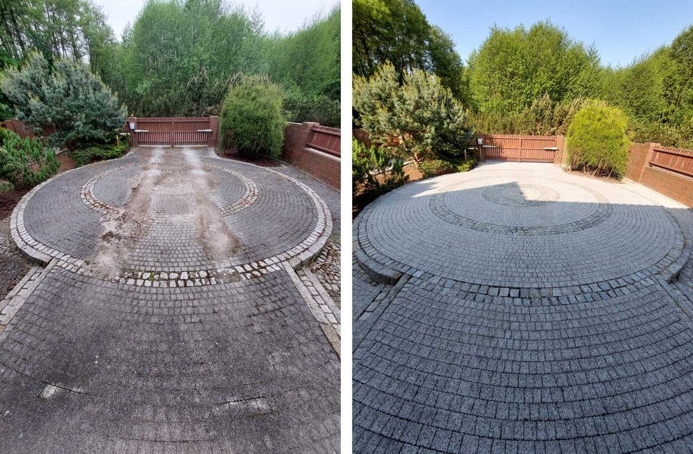 Mycie czyszczenie kostki brukowej, elewacji, dachów, płotów, paneli fv